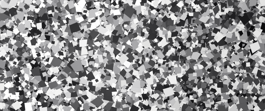 Domino FB-411 black, white, and grey flake blend
