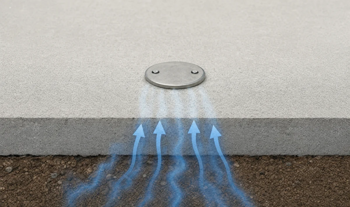 MVB moisture test