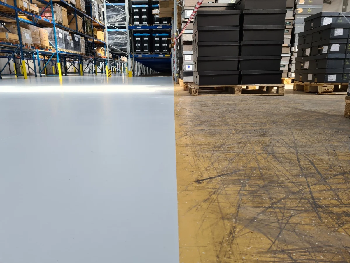 retail floor · finished