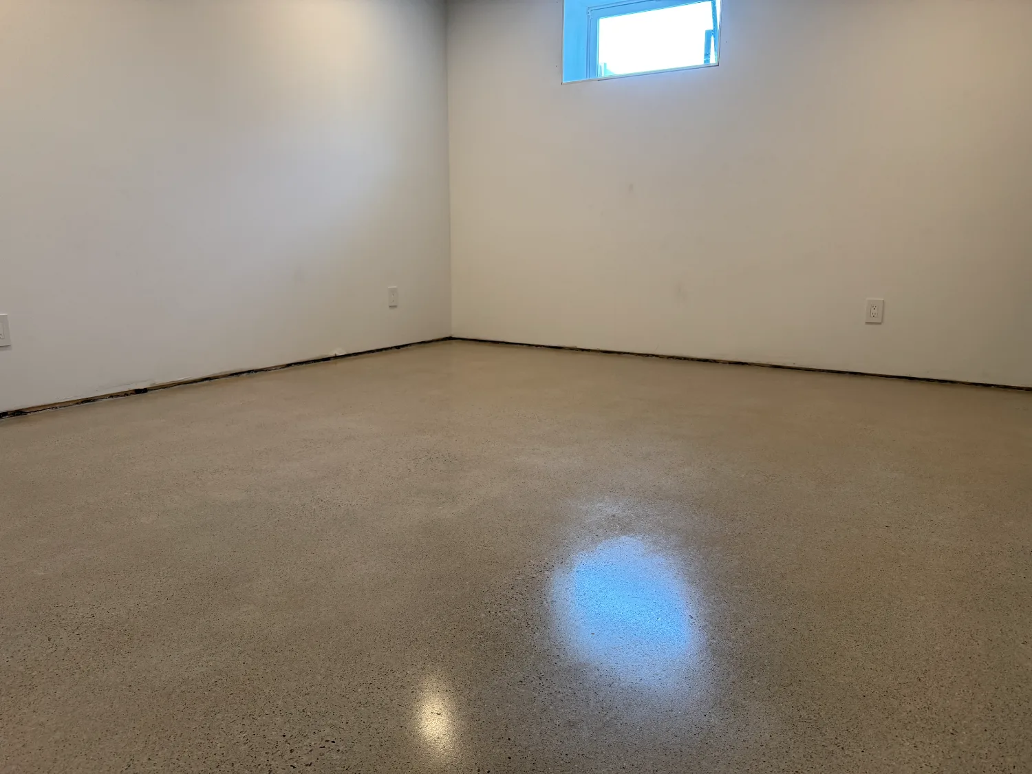 basement · flake coating