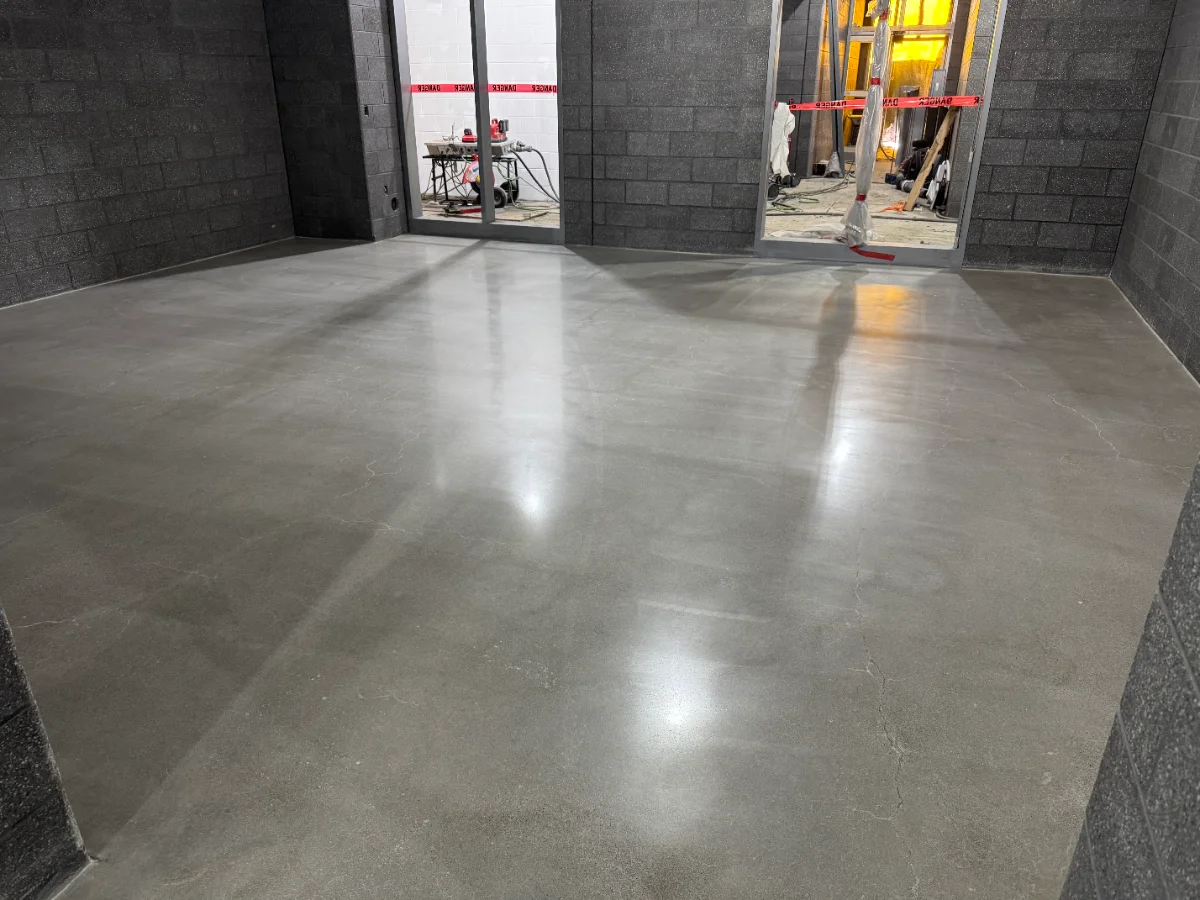 office lobby · polished