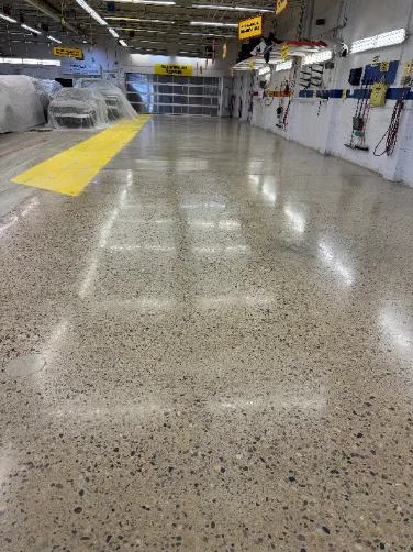 polished concrete · 800 grit